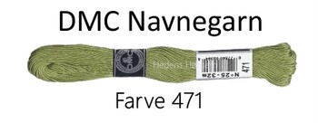 DMC Navnegarn  Nr. 25 farve 471